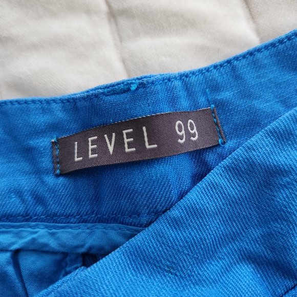Anthropologie Level 99 Linen Blend SHorts - Picture 4 of 5